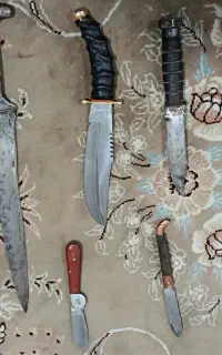 چاقو و پلاک شاهی