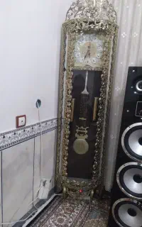 ساعت ایستاده برنز
