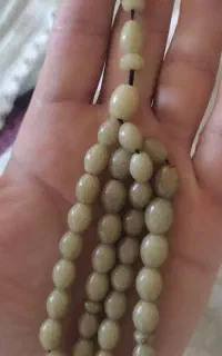 تسبیح سندلوس استخوانی کهنه