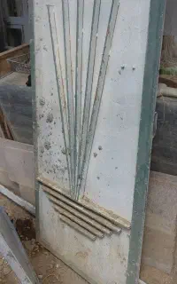 در آهنی کاملا سالم
