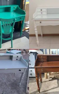 میز تحریر انگلیسی چوبی موجود