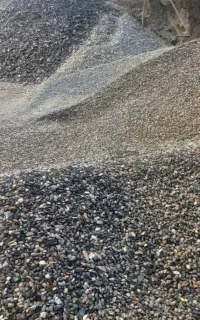 شن طبیعی گراول برای دور لوله چاه عمیق