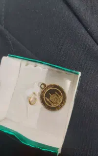 پلاک طلا