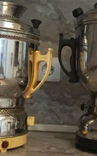 دوعدد سماور گازی وبرقی آپولون