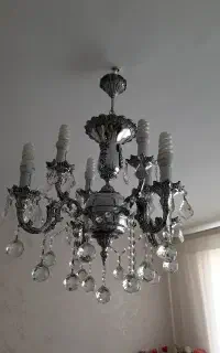 لوستر تمام برنز ۸شعله