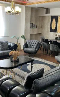 مبل چستر چرم ترک
