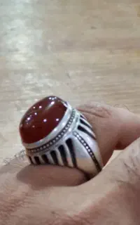انگشترنقره عقیق