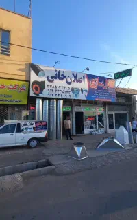 کولر لوله ۱۳۰آبی صنعتی کانال سازی سوله چهارگوش گرد