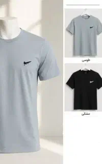 تیشرت مردانه سوپر نخ طرح نایک