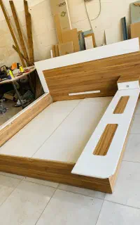 تخت خوابmdf دونفره