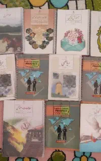 کتاب ها و کمک درسی ها و کتابکار و جزوات پایه نهم