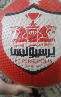 توپ با آرم پرسپولیس