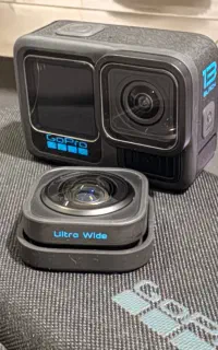 گوپرو 13 بلک  همراه لنز ultra wide