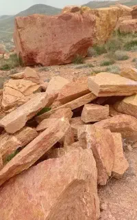 سنگ معدن برای دیوار و کف خاک دوشاب