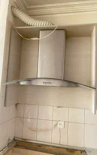 هود شومینه ای استیل بیمکث