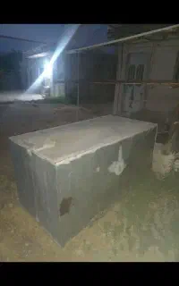 منبع فلزی آب