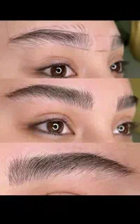 میکرو ابرو و بن مژه و خط چشم