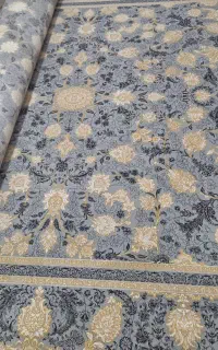 دوعدد فرش ۹ متری ۱۲۰۰شانه تراکم ۳۶۰۰