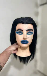 کله مانکن برای کلاه خیاطی و شنیون