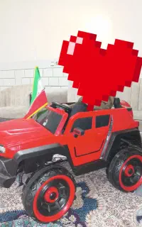 ماشین شارژی در حد نو
