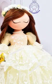 فروش عروسک پرنسسی تیلدا دست دوز خاص