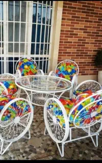 صندلی باغی مقاوم و زیبا مناسب فضای باز