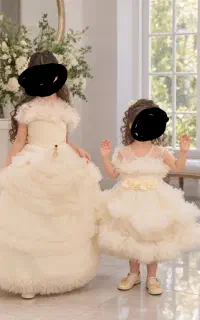 دو عدد پیراهن مجلسی بچه گانه/دخترانه/عروسکی