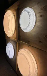 لامپ. لوستر.سقفی ۳ حالته. چراغ سقفی. با گارانتی