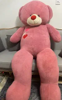 خرس صورتی خیلی بزرگ