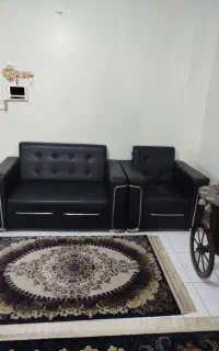 مبلمان چرمی نیم ست