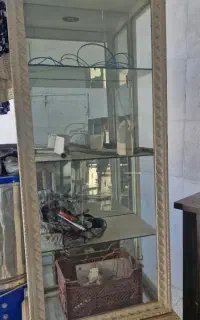 بوفه چوبی سفید