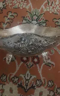 شکلات خوری سیلور و جاشمعی گردان پنج شعله آب طلا