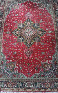 دو عدد فرش ۶ متری طرح قشقایی