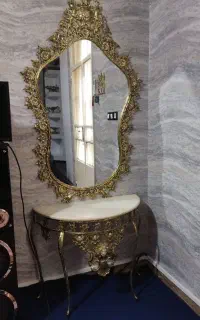 آیینه و کنسول برنز