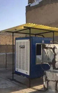 جوشکاری پایه کولر و سایه بان