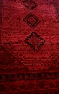 یک جفت فرش ماشینی ۶ متری بلوچی لاکی