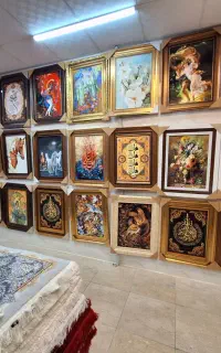 تابلو کلاسیک نگارین چهار قل وآیت الکرسی ۱۴۰۵