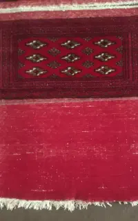 دو جفت قالیچه ترکمن دستباف، بسیار تمیز و در حد نو