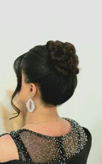 شنیون مو