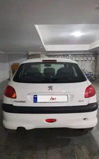 پژو ۲۰۶ تیپ ۵ مدل ۹۵