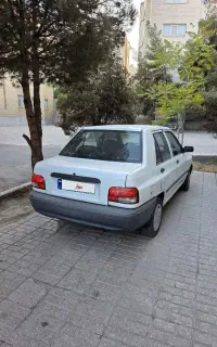 پراید۱۳۱ بدون رنگ مدل۹۳ دوگانه کارخانه