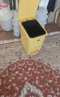 سطل آشغال دوجداره سالم درحدنو
