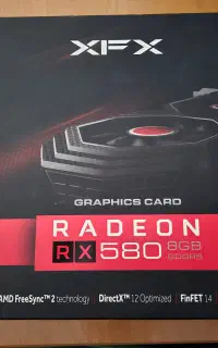 کارت گرافیک RX580 دما مناسب با تست، قیمت مناسب