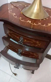 میز معرق کاری و آباژور سالم