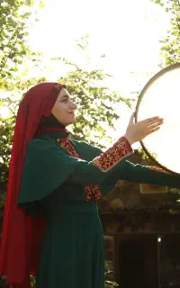 آموزش دف  عروسی مذهبی مولودی تولد نامزدی عقد تزئین