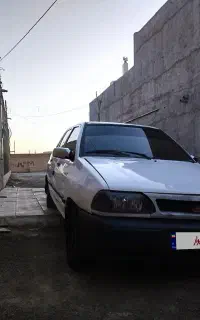 ماشین پراید خشک