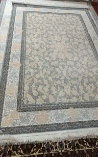 فرش گل ابریشم