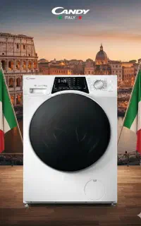 اقساط لباسشویی ۸ و ۹ کیلو کندی ایتالیا