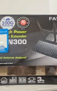 روتر اکسس پونت  بی‌سیم  ایسوس-مدل ASUS- RT-N14U HP