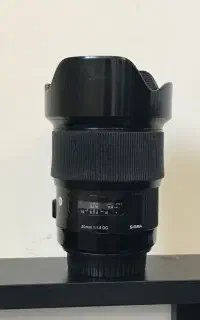 Sigma 20mm f1/4 art